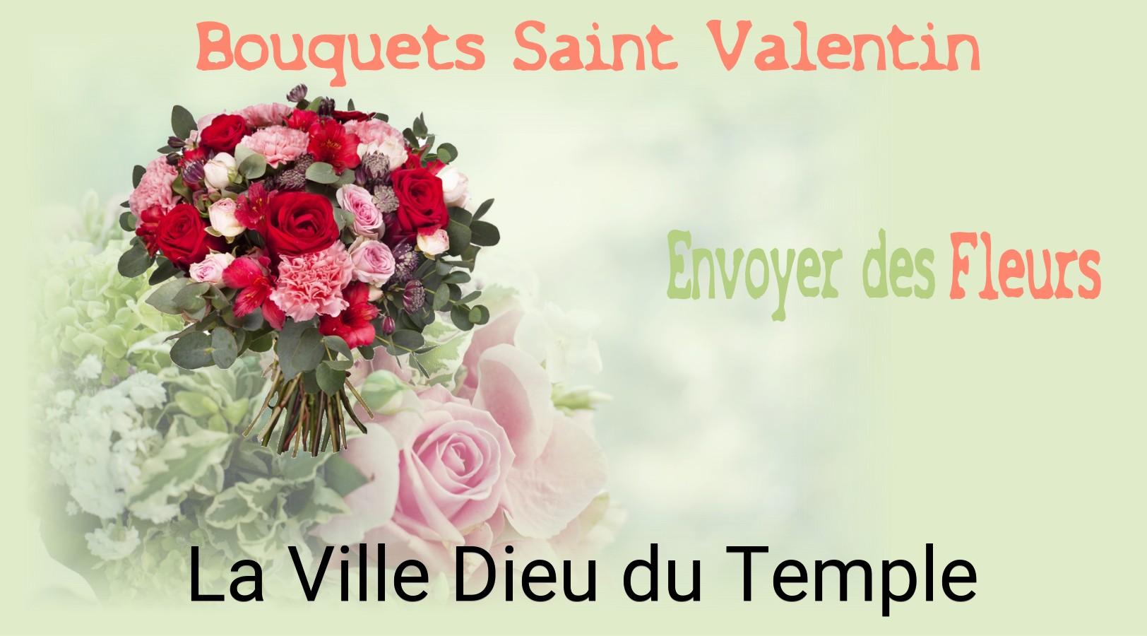 Roses de Saint-Valentin livrées à La Ville-Dieu-du-Temple